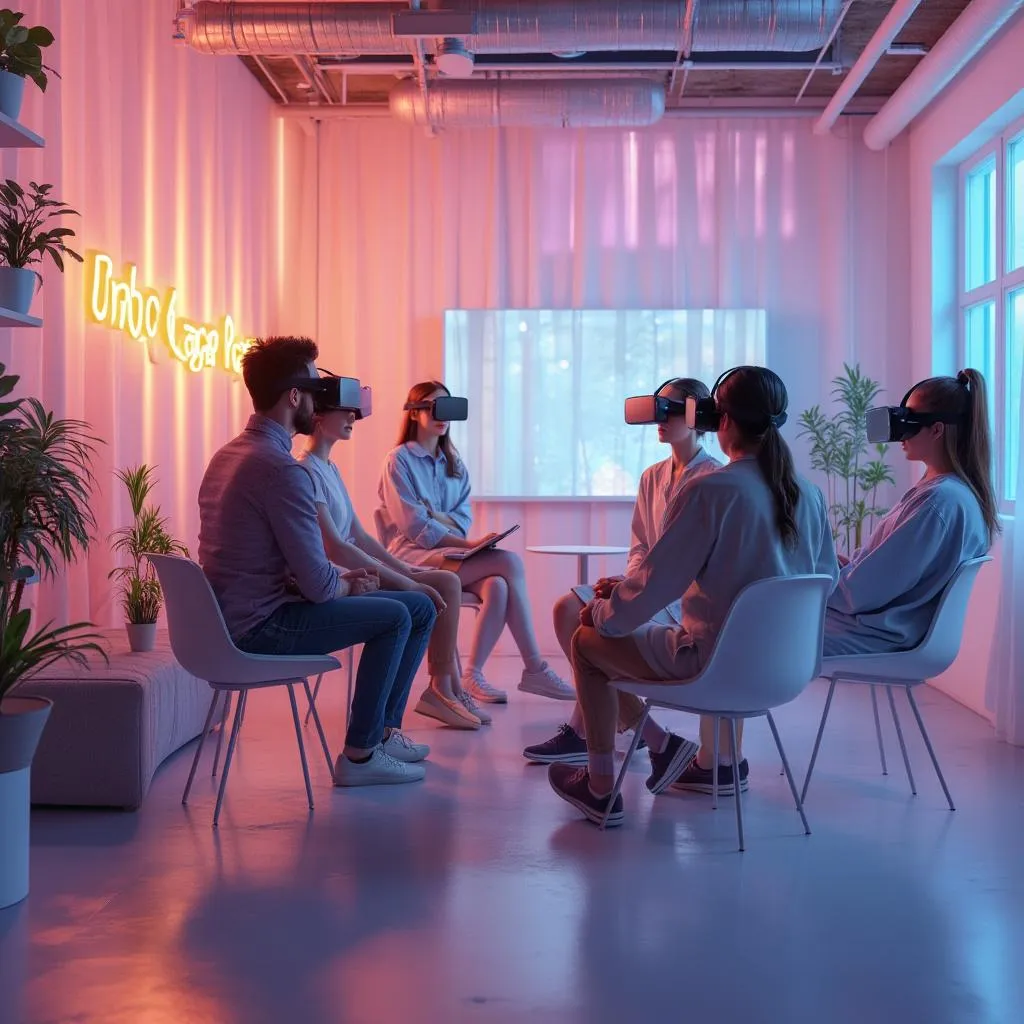 Séance de coaching immersive en réalité augmentée